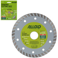 Alloid. Диск алмазный отрезной Turbo 125 мм Alloid. Диск алмазный отрезной Turbo 125 мм